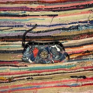 Baby Phat Patterned Clutch with Black Trim✨